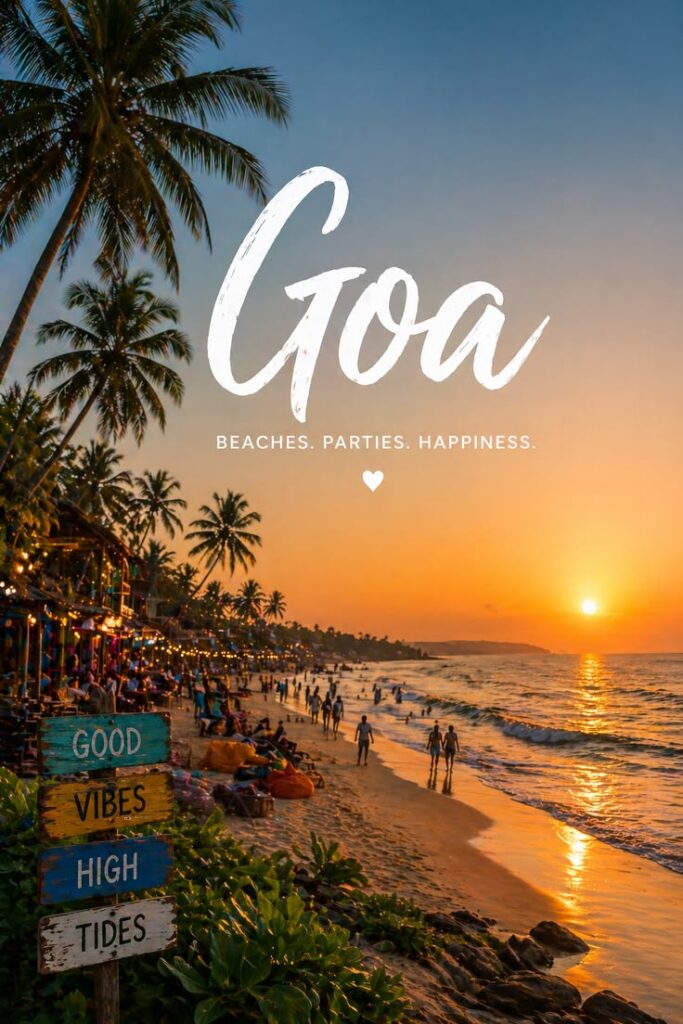 TRAVEL GOA WITH BUDGET HACKS – 10 DAYS